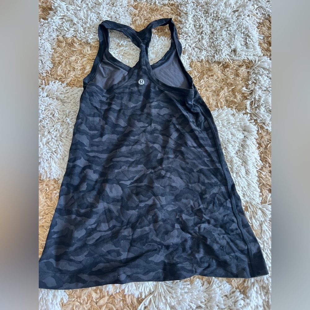 Lululemon camo race back tank